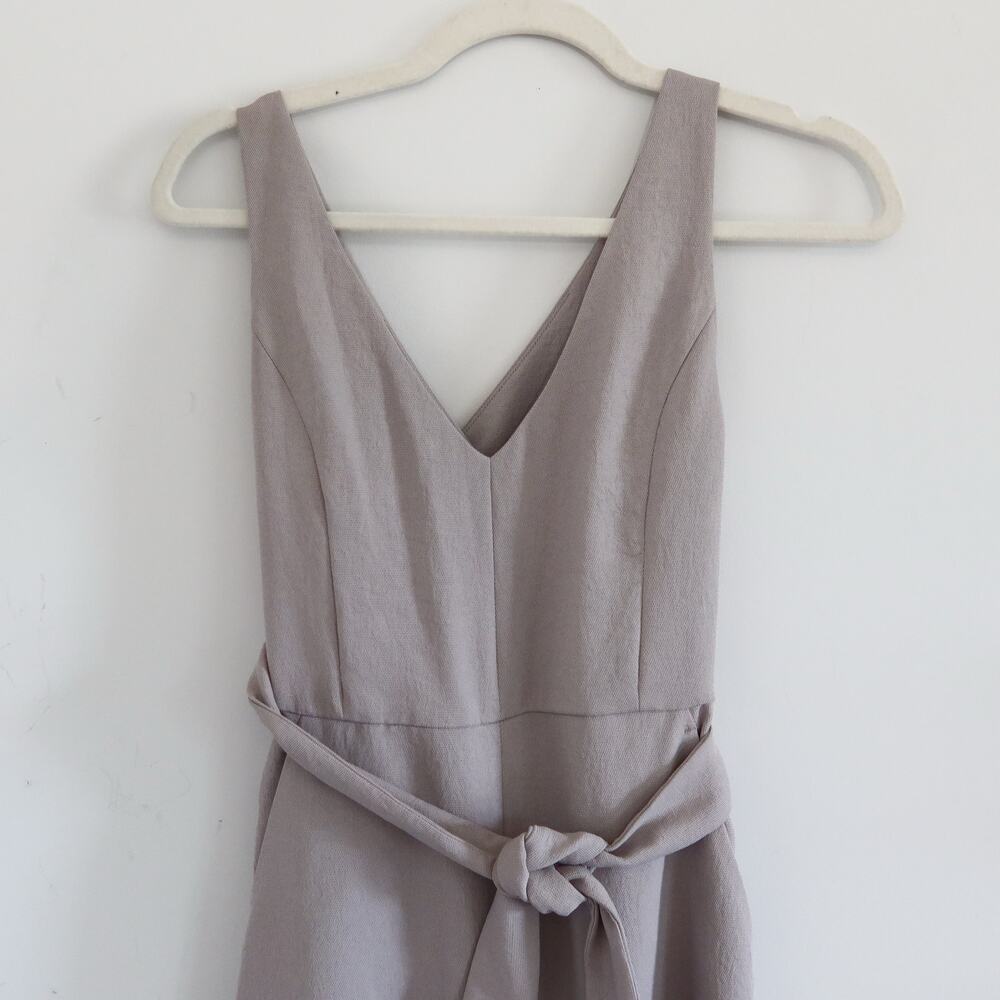 Aritzia Wilfred New Ecoulement Jumpsuit Opal Grey Size 2 - Picture 5 of 10